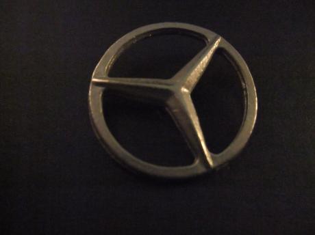 Mercedes-Benz logo ster zilverkleurig groot model